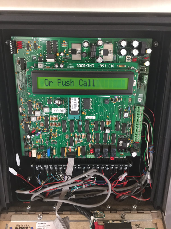 Commercial Telephone Entry System